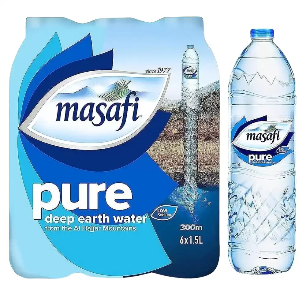 Msafi Masafi Pure Drinking Water Deep Earth Water From The AL Hajjar ...