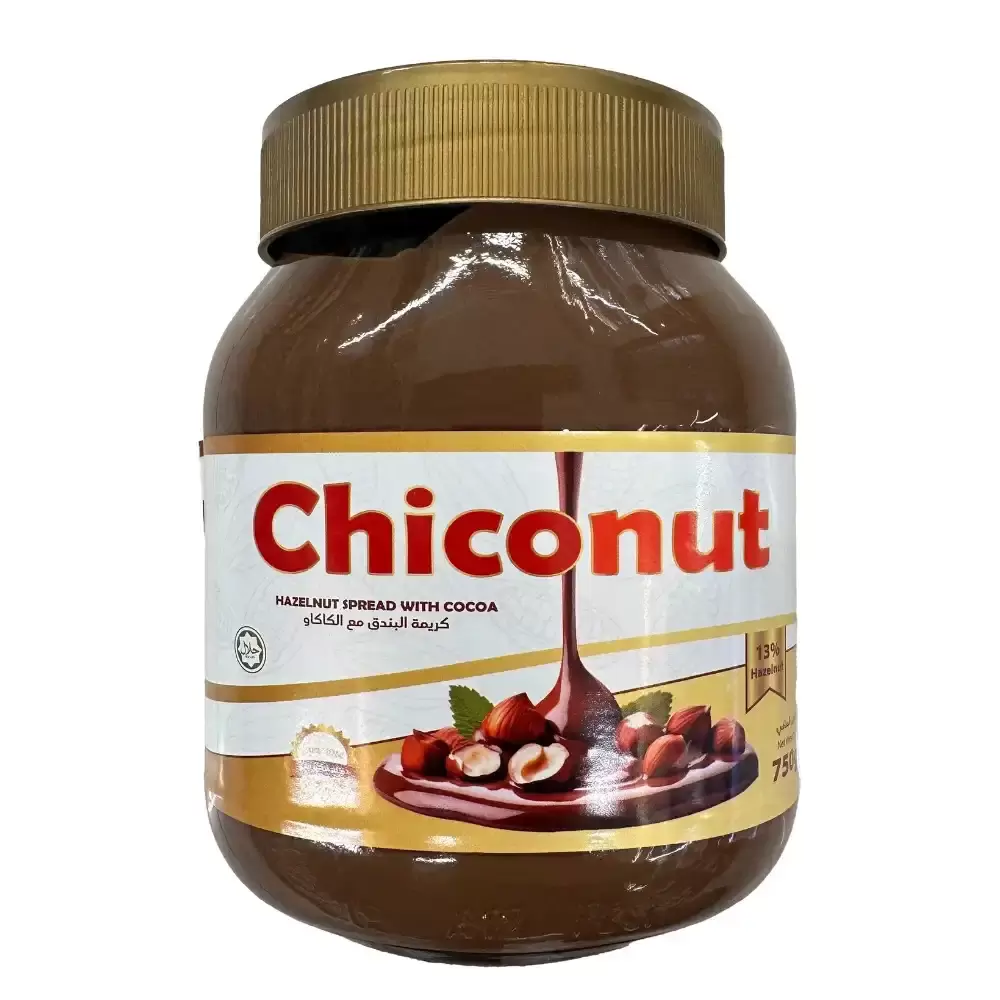 Chiconut Hazelnut Flavored Spread With Cocoa- 750gms