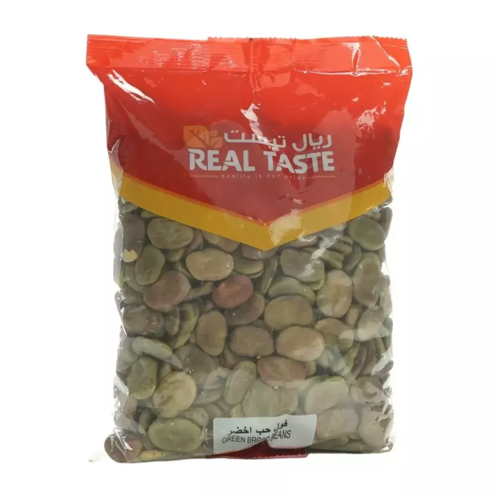 Real Taste Green Broad Beans- 1kg